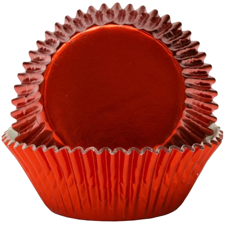 Muffinsformer Blå Metallic 45stk Cacas