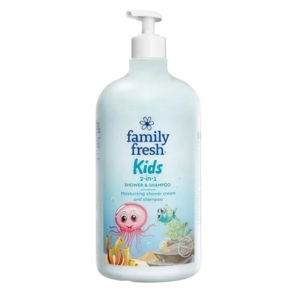 Family Fresh Kids 2-in-1 Shower & Shampo 1000ml