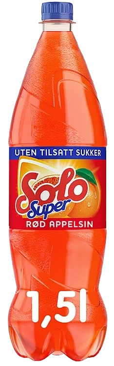 Solo Super Rød Appelsin 1,5l