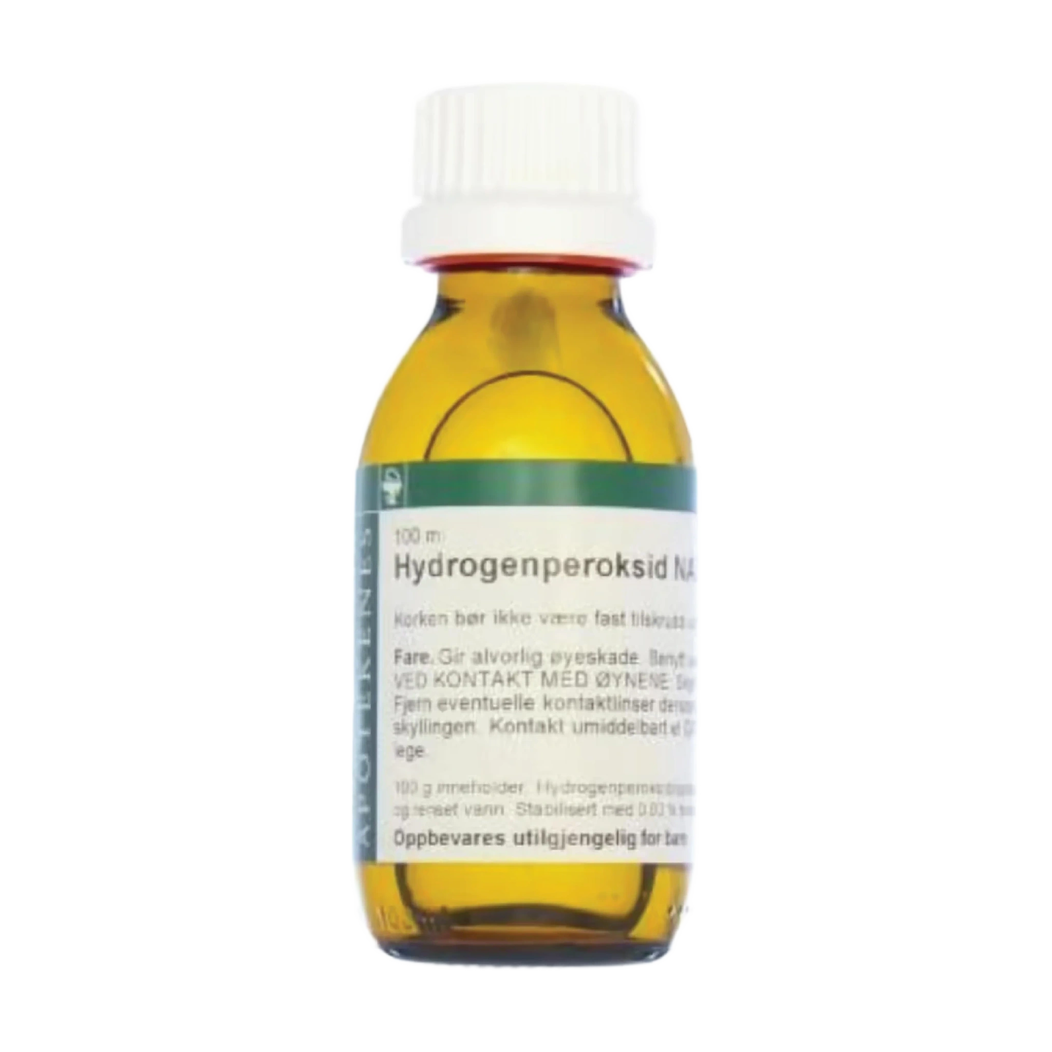 NAF Hydrogenperoksid 6 % oppløsning, 100 ml