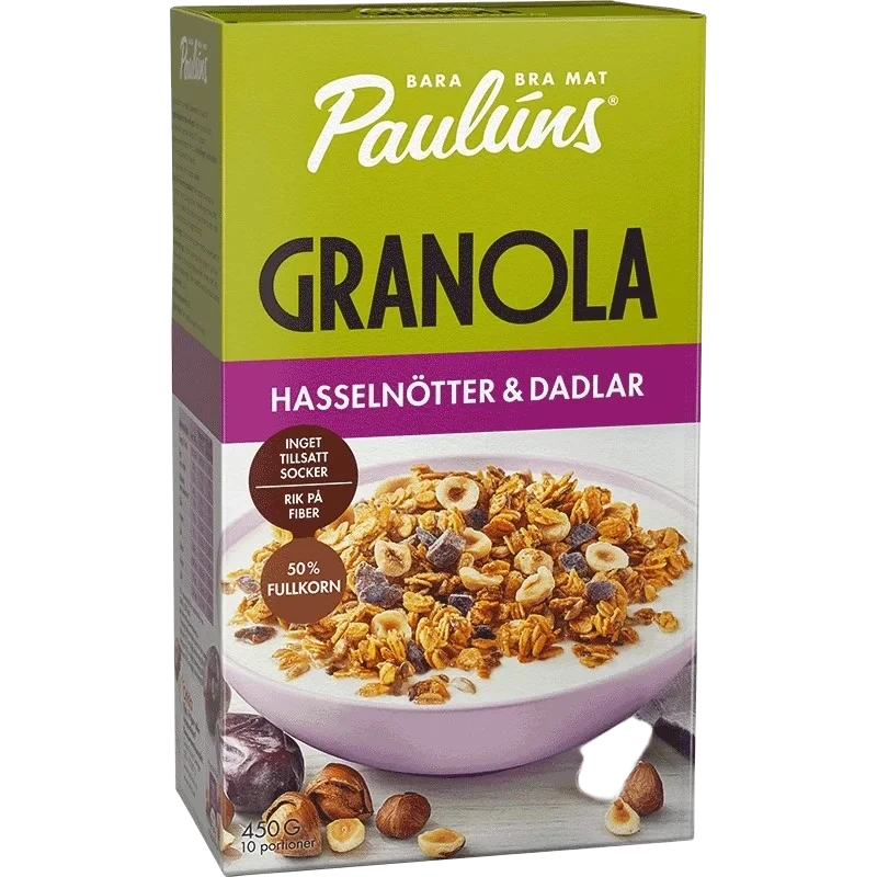 Granola Hasselnöt
