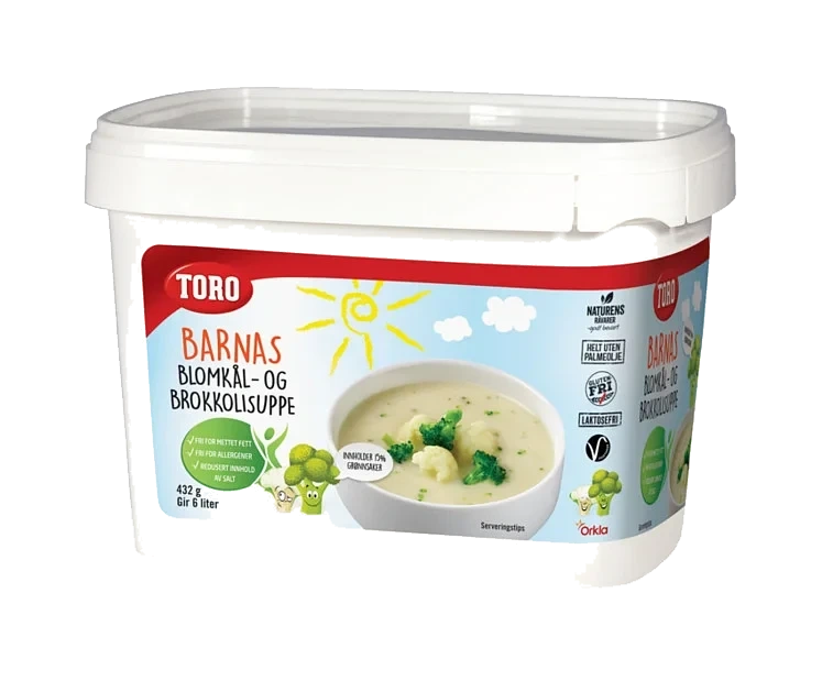 Barnas blomkål&brokkolisuppe   432g