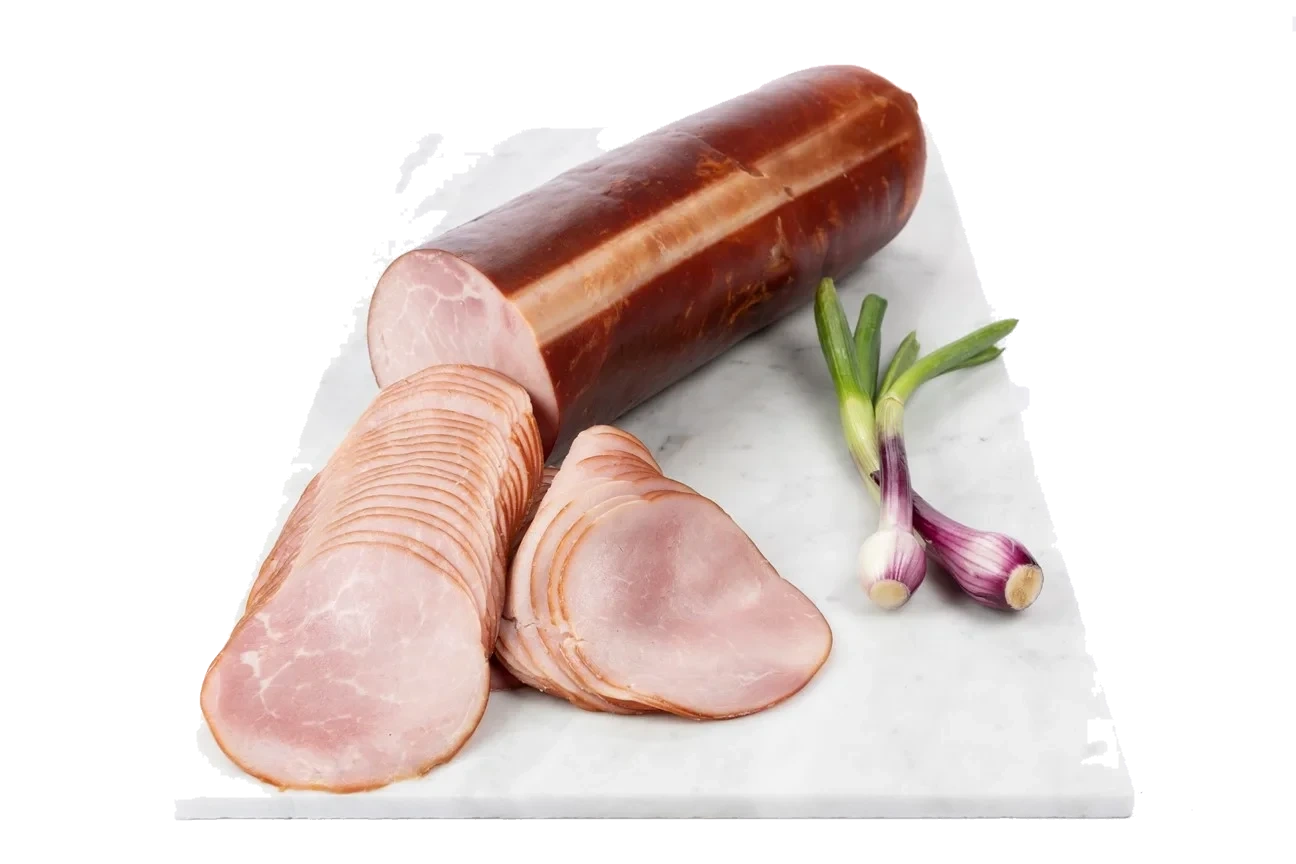 Rökt skinka skivad