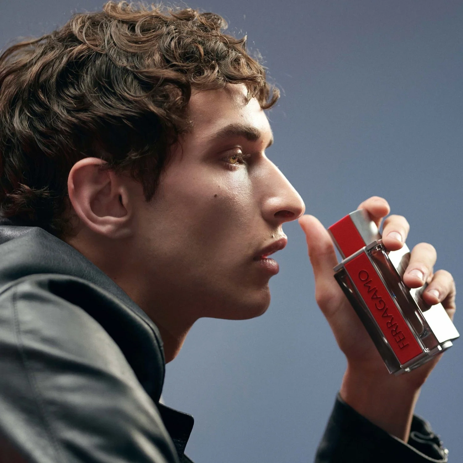 Ferragamo Red Leather