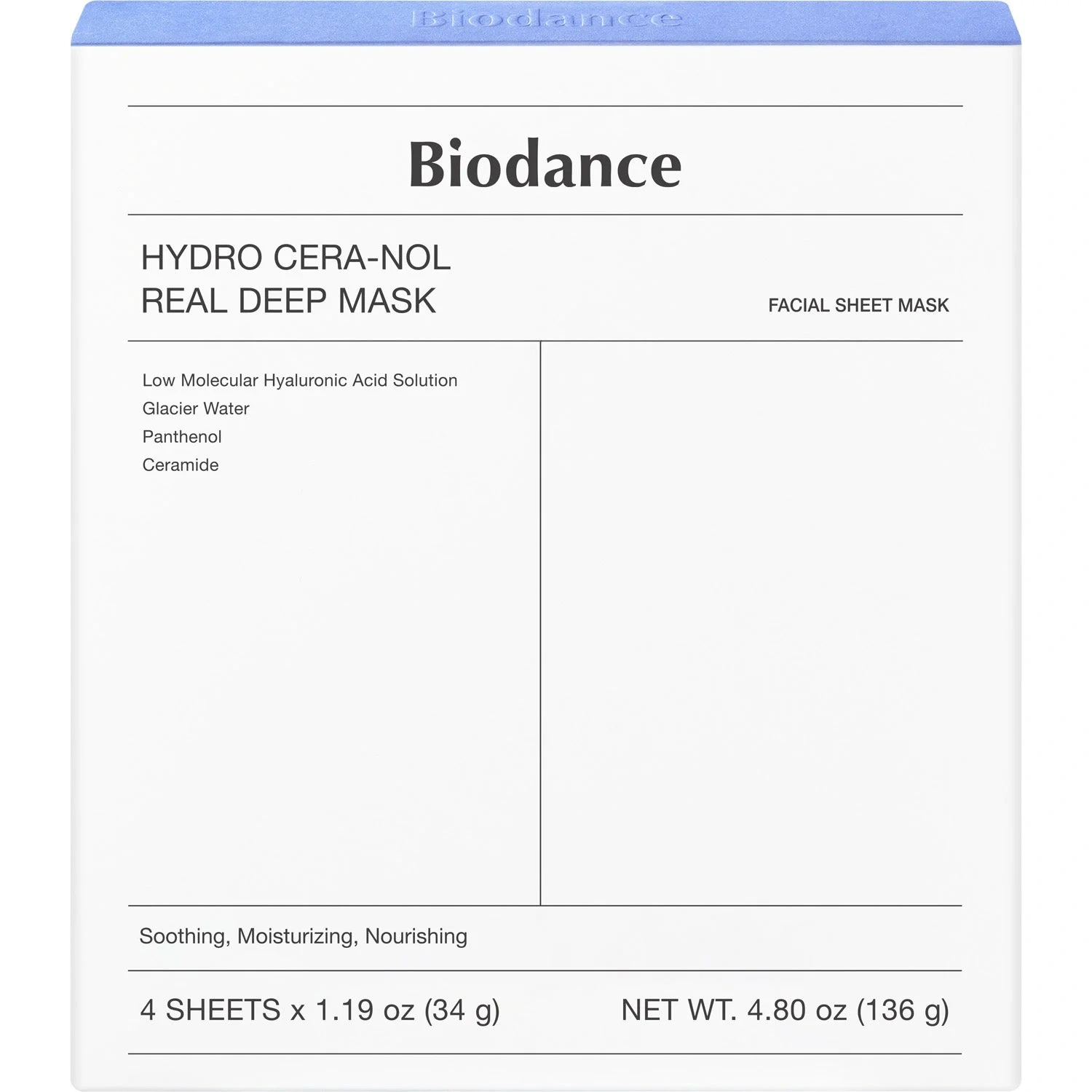 Biodance Hydro Cera-Nol Real Deep Mask