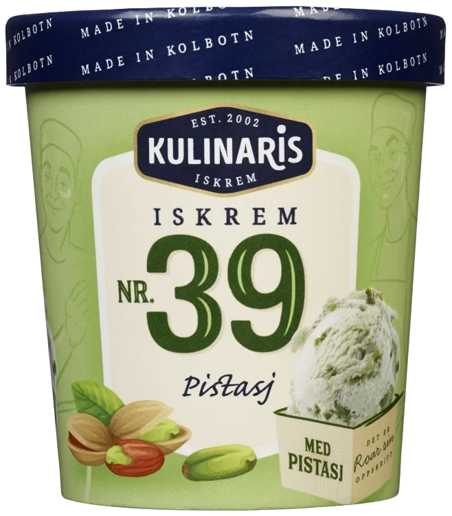 Kulinaris Iskrem Pistasj 0,5l