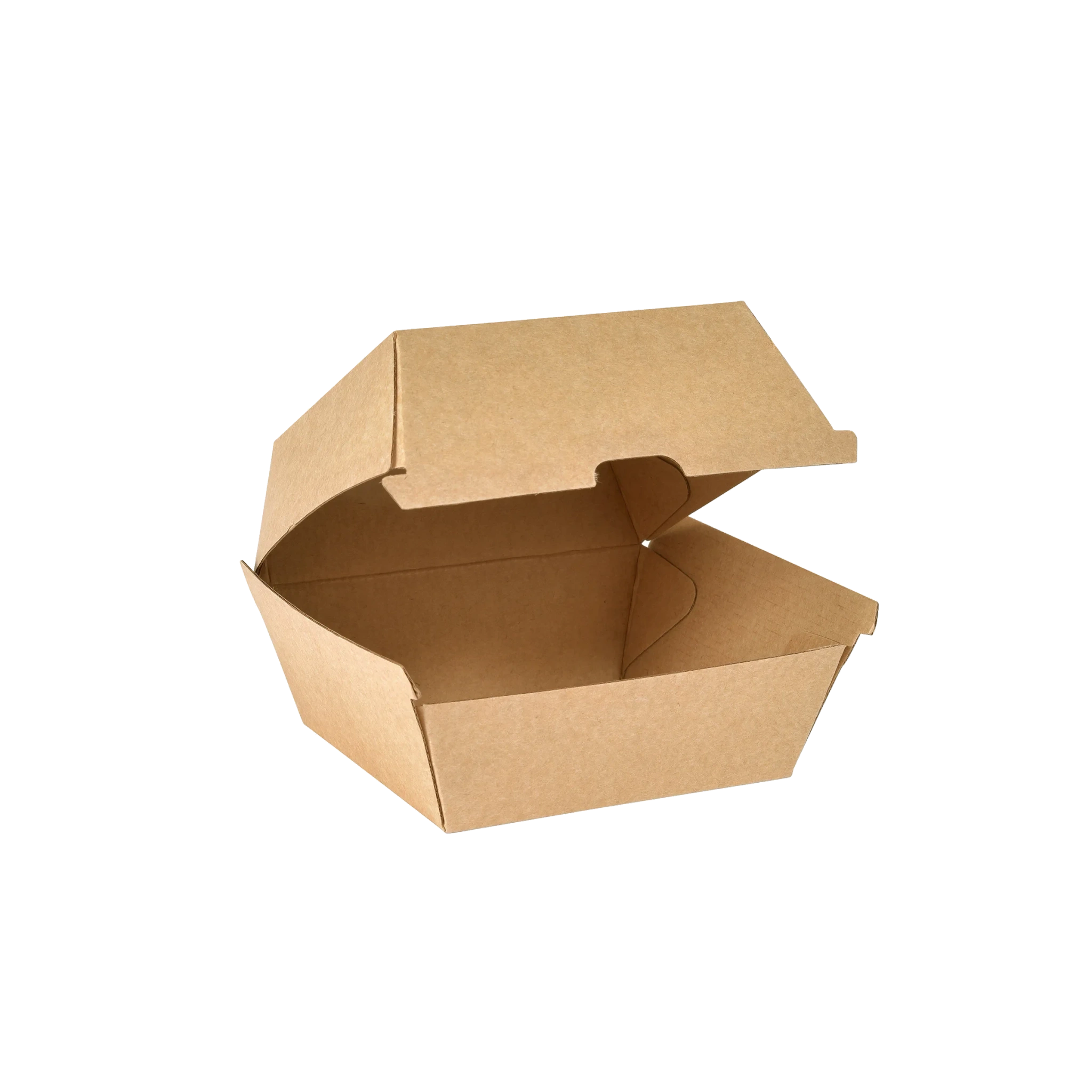 Boks i Kartong m/Hengslet Lokk Brun 500ml