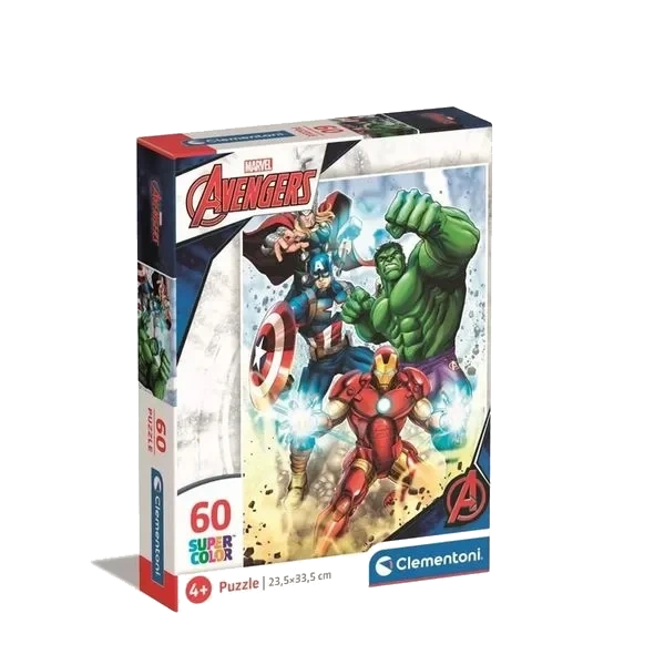 Puslespill 60 Brikker - Marvel Avengers