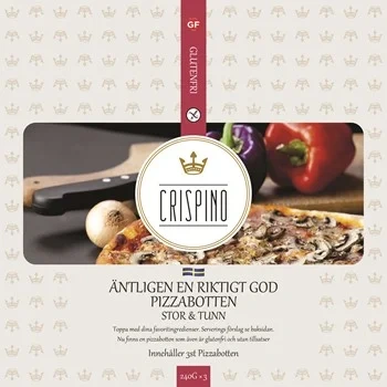 Fryst glutenfri pi