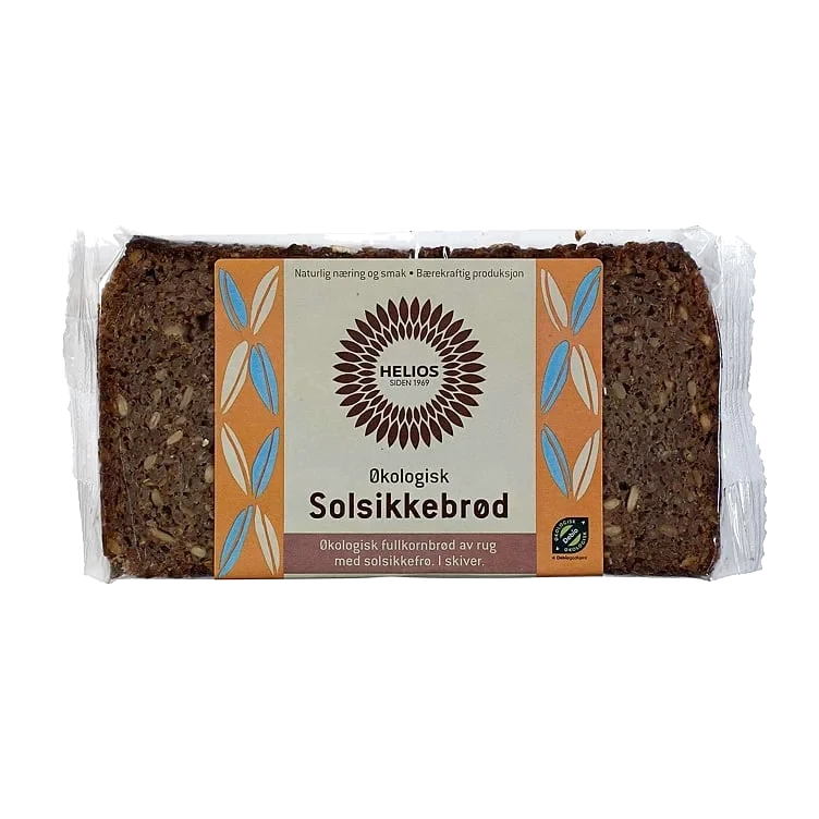 Solsikkebrød skivet økol.    500g