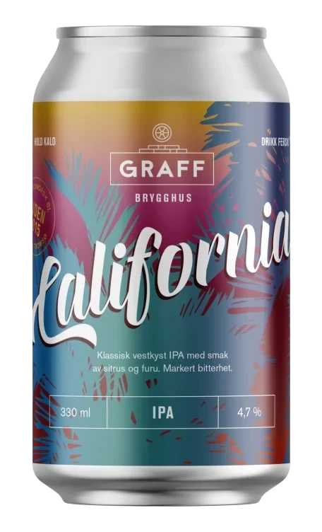 California Ipa 0,33l bx Graff Brygghus