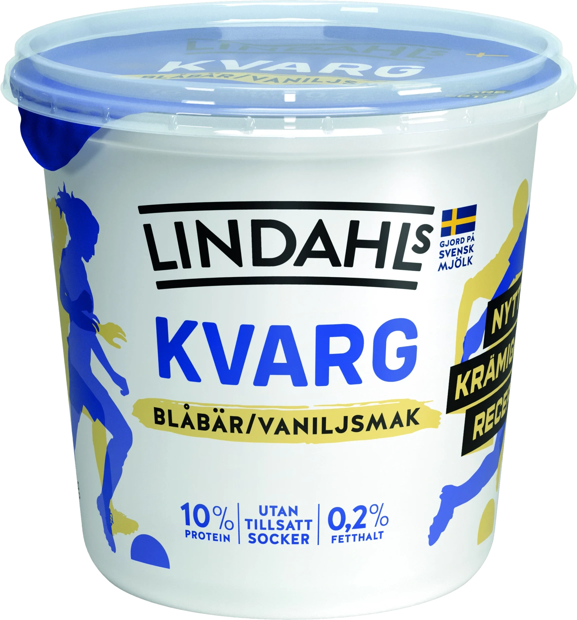 Kvarg Blåbär/Vanilj