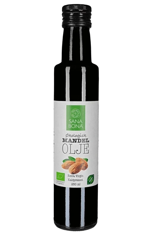 Mandelolje X-virgin 250ml Sana Bona