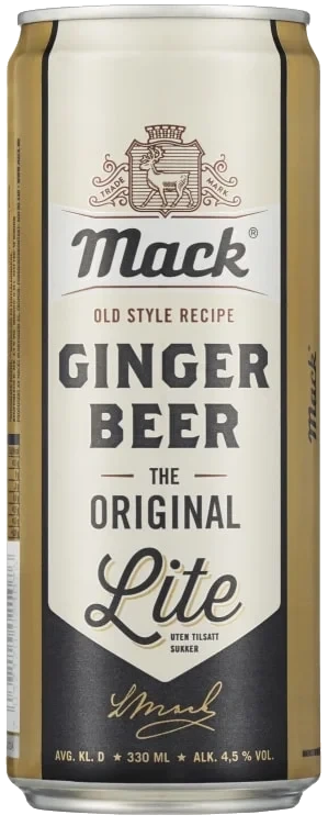 Mack Ginger Beer Lite 0,33l boks