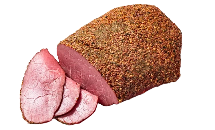 Nyskåret Pastrami Av Angus Storfe pr Kg