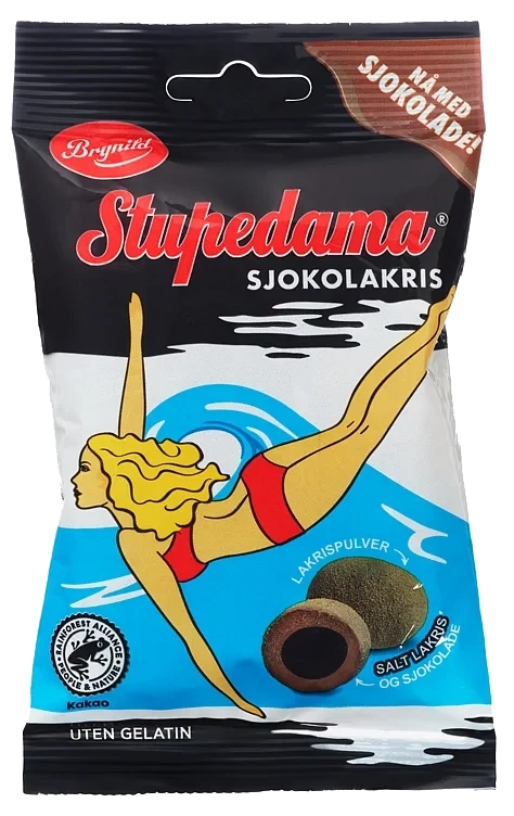 Stupedama sjokoladelakris   90g