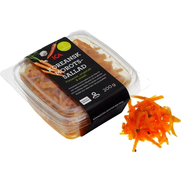 Koreansk morotssallad 200g ICA