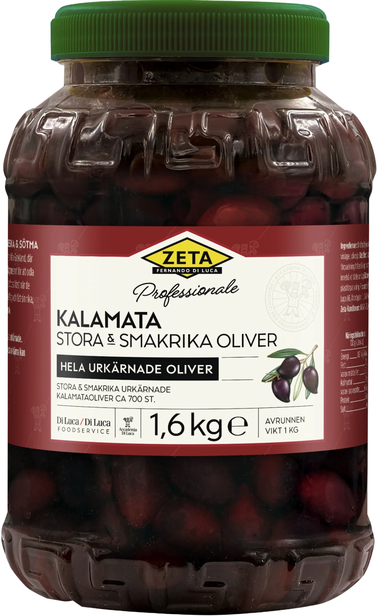 Kalamataoliver urkärnade