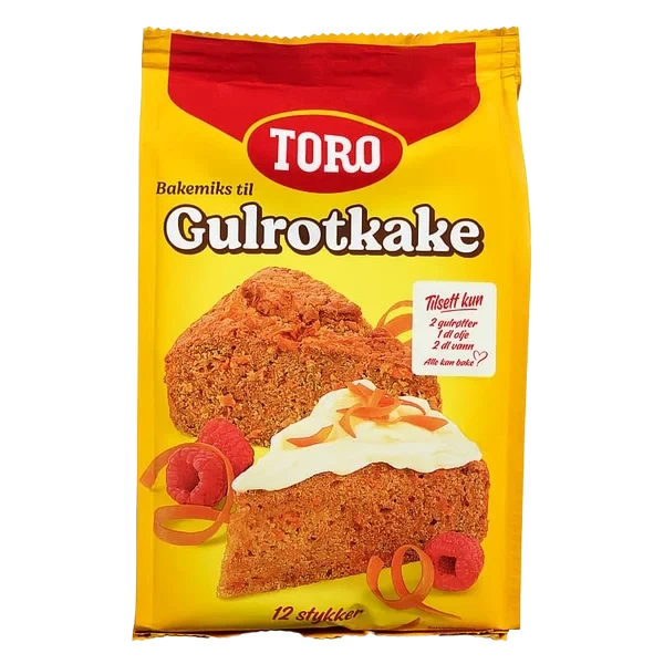Gulrotkake Mix 396g Toro