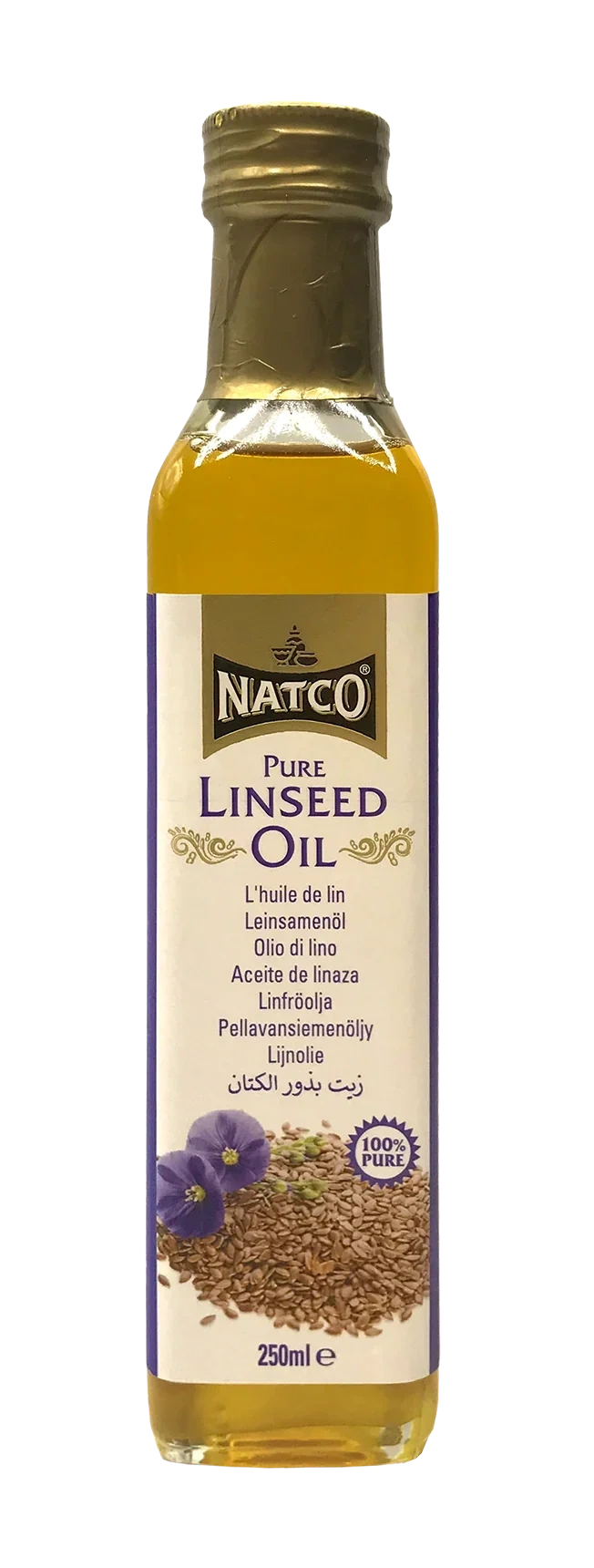 Natco Linfrøolje 250ml