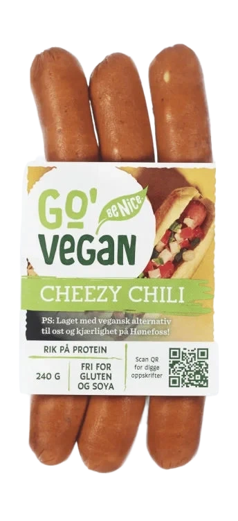 Cheesy Chili 240g Go'Vegan