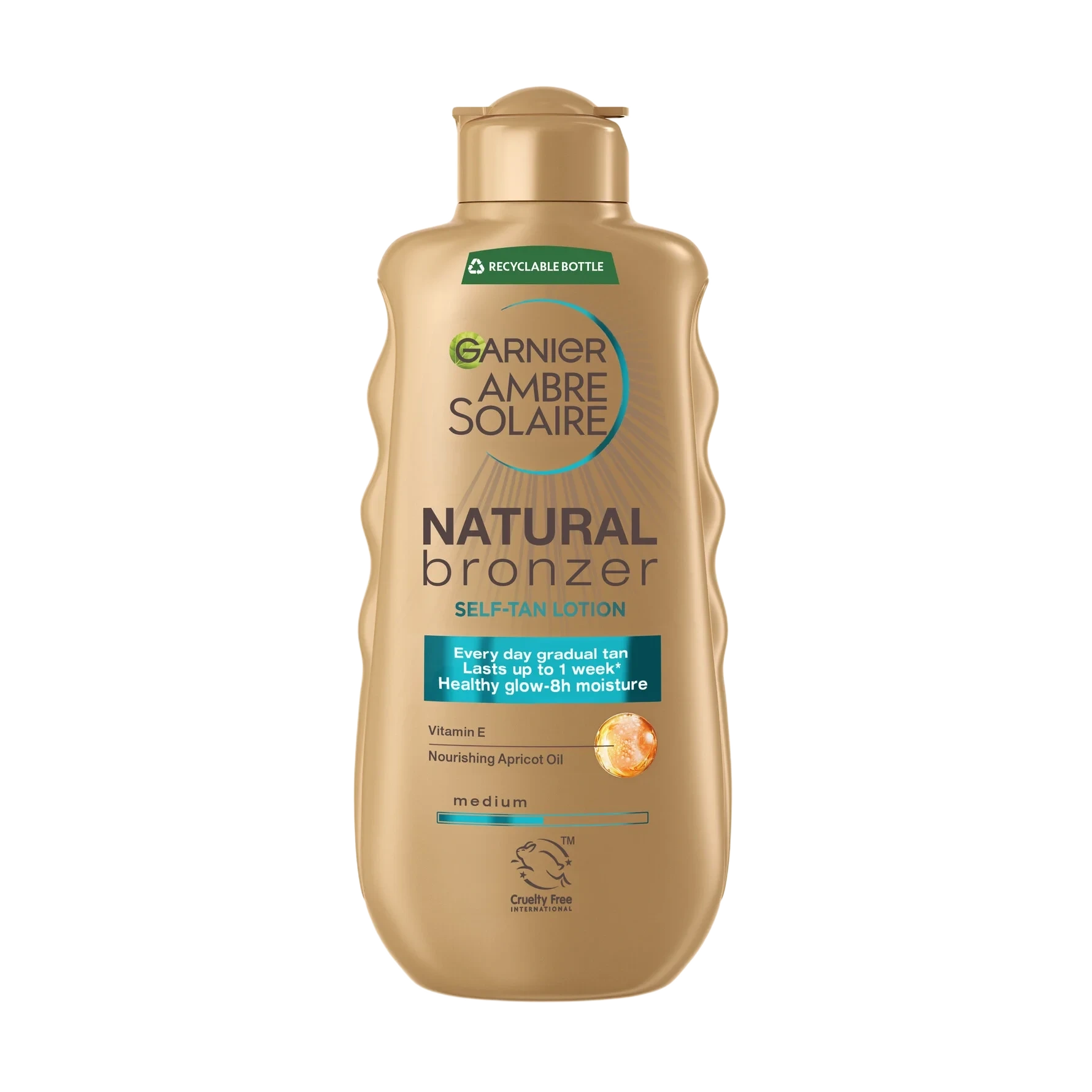 Garnier Ambre Solaire Natural Bronzer Self-Tan Lotion 175 ml