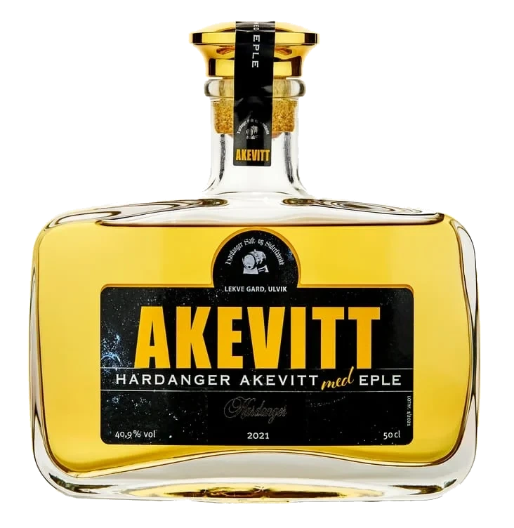 Hardanger Akevitt Med Eple 50Cl flaske 4