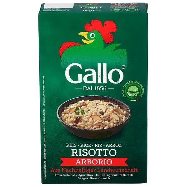 Risottoris Arborio 1kg Riso Gallo