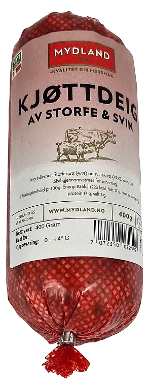 Kjøttdeig av svin og storfe  400g