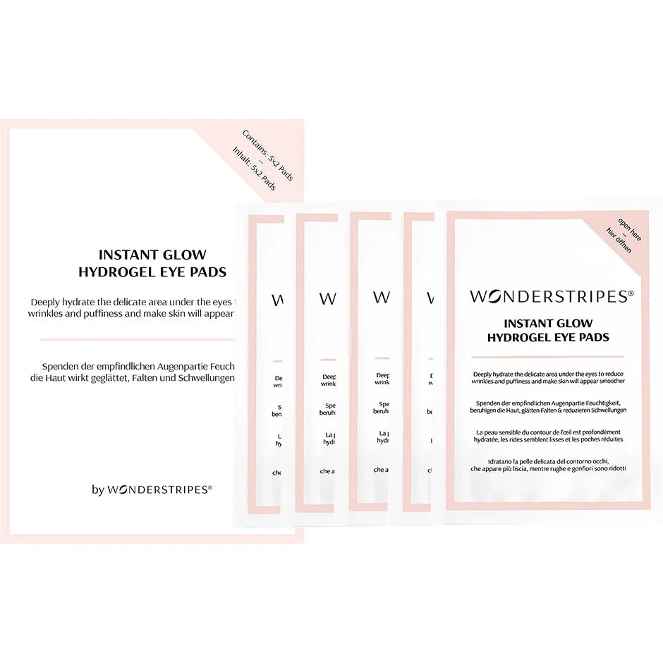 Wonderstripes Instant Glow Hydrogel Eye Pads