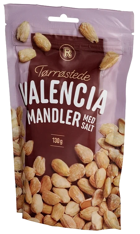 Valenciamandler med salt  130g