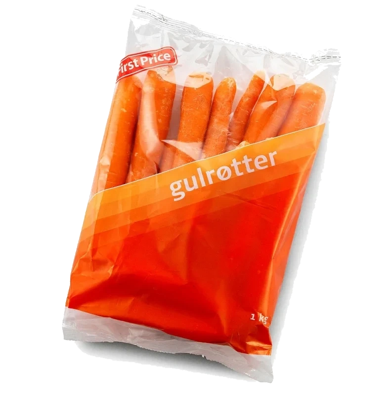 Gulrot 1kg pose First Price