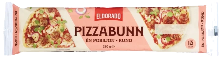 Pizzabunn Rund 280g Eldorado