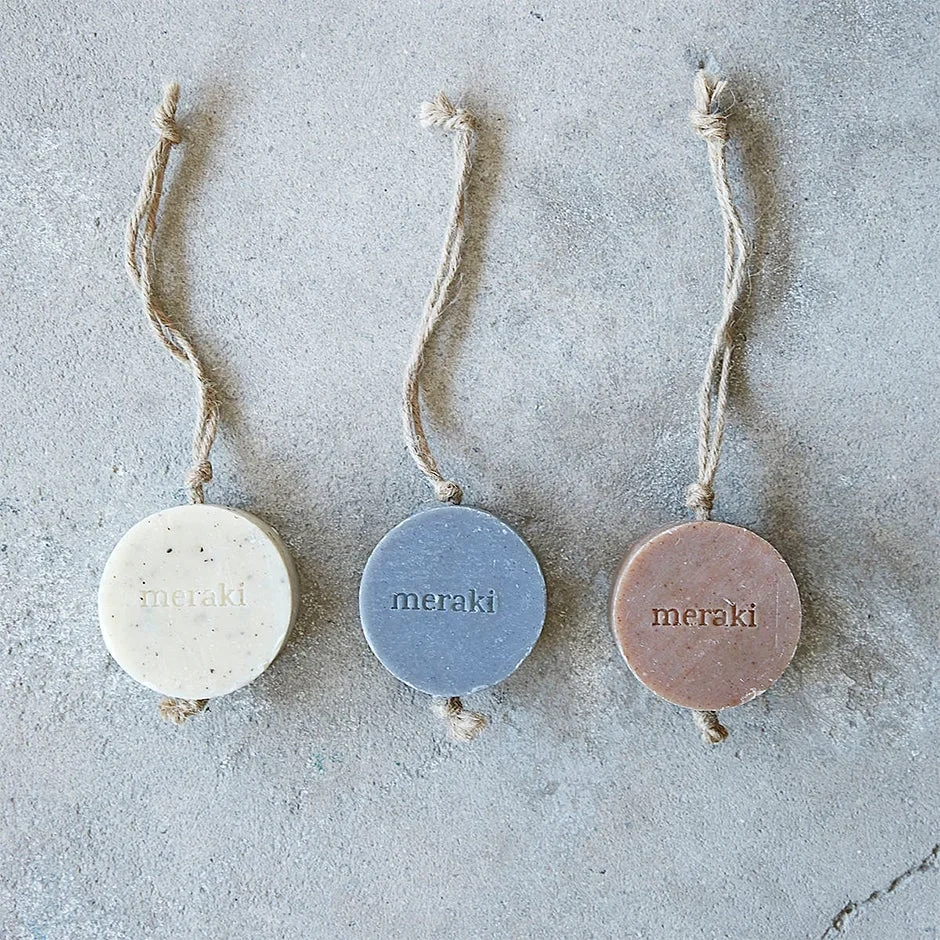 Meraki Sesame Scrub Soap