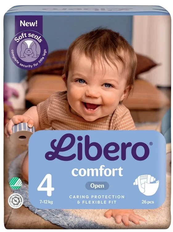Libero comfort 7–12kg  str 4   26stk