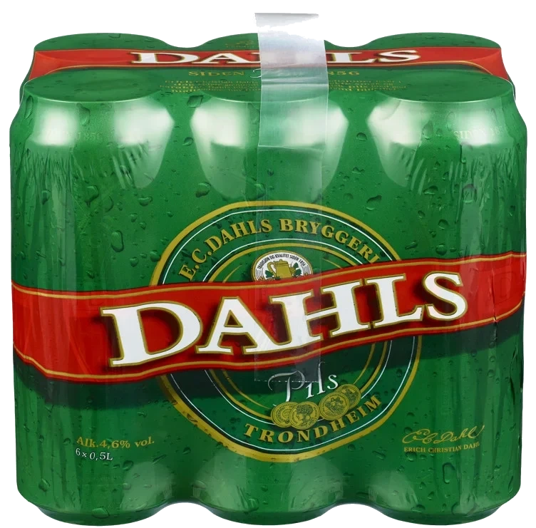 Dahls Pils 0,5lx6 boks