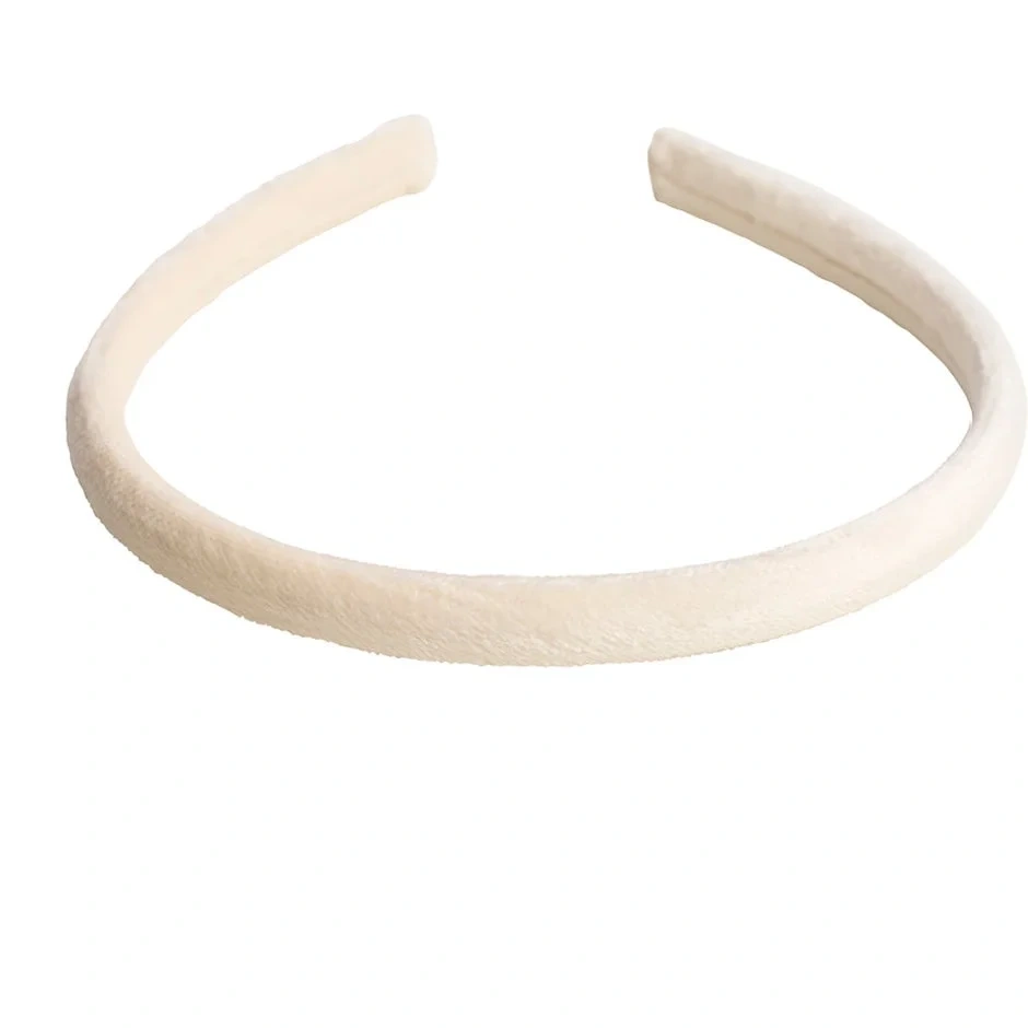 Dark Velvet Headband Thin
