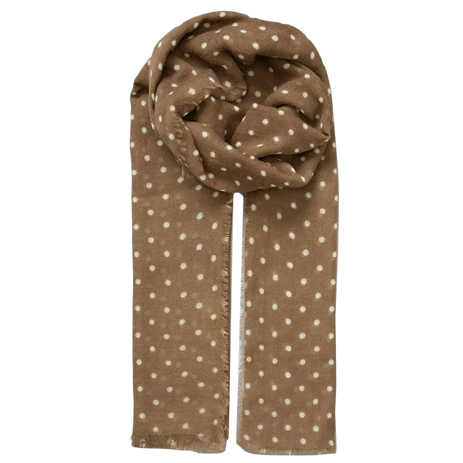 Becksöndergaard Dot Wica Scarf Decadent Chocolate