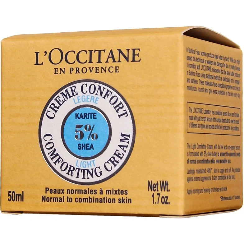 L’Occitane Shea Light Comforting Face Cream 50 ml
