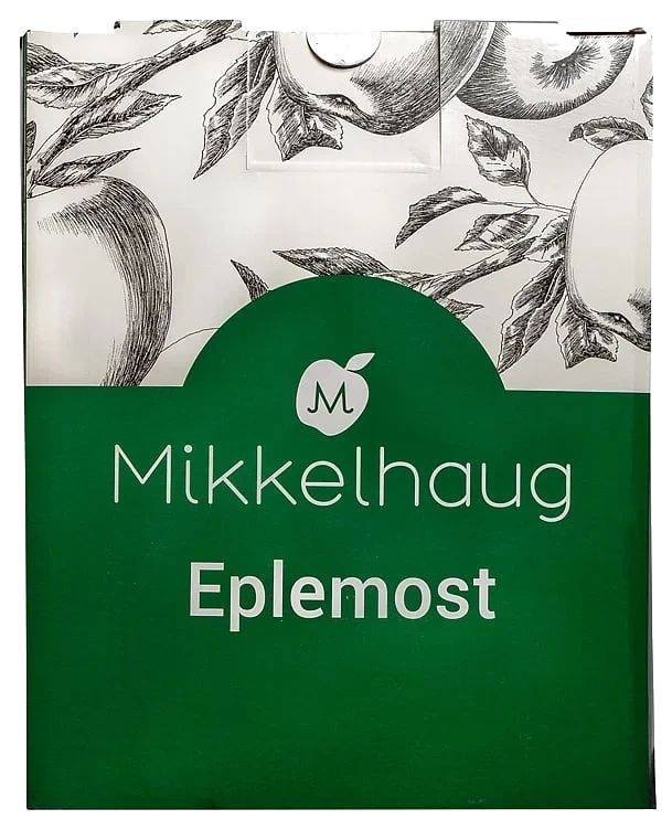 Mikkelhaug Drikkeklar Eplejuice Bib