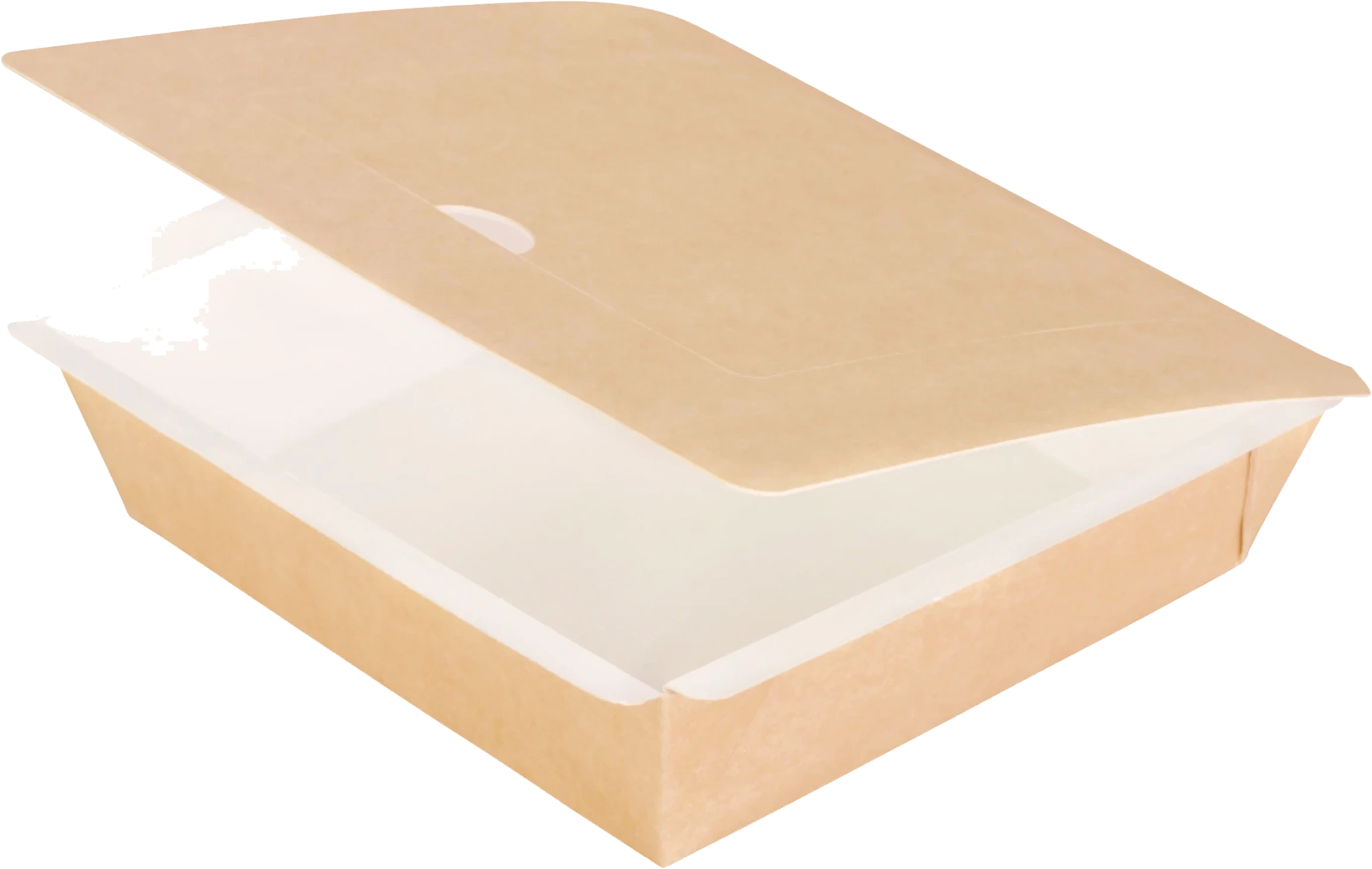 Pappbox quadratisch, L Braun