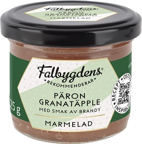 Päron/granatäpple med smak av brandy mar