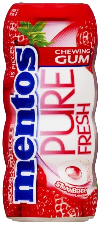 Mentos Gum Strawberry Pb 30g