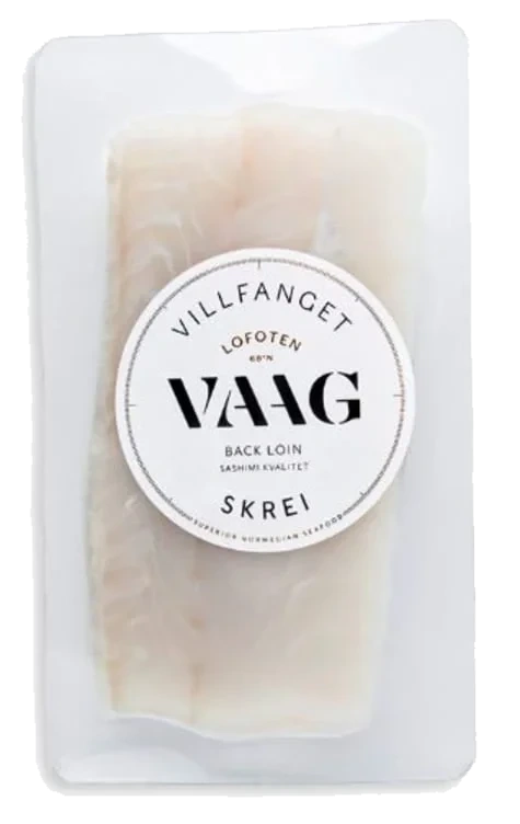 Skrei Backloin Short u/Skinn Ca300-500g Vaag