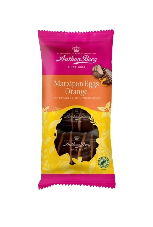 Marsipanegg Appelsin 3x30g Anthon Berg