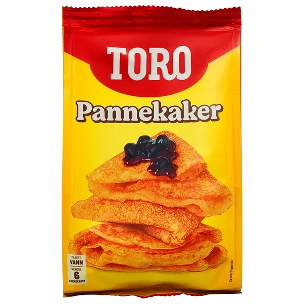 Pannekaker pakke Familiepakning 541g Toro