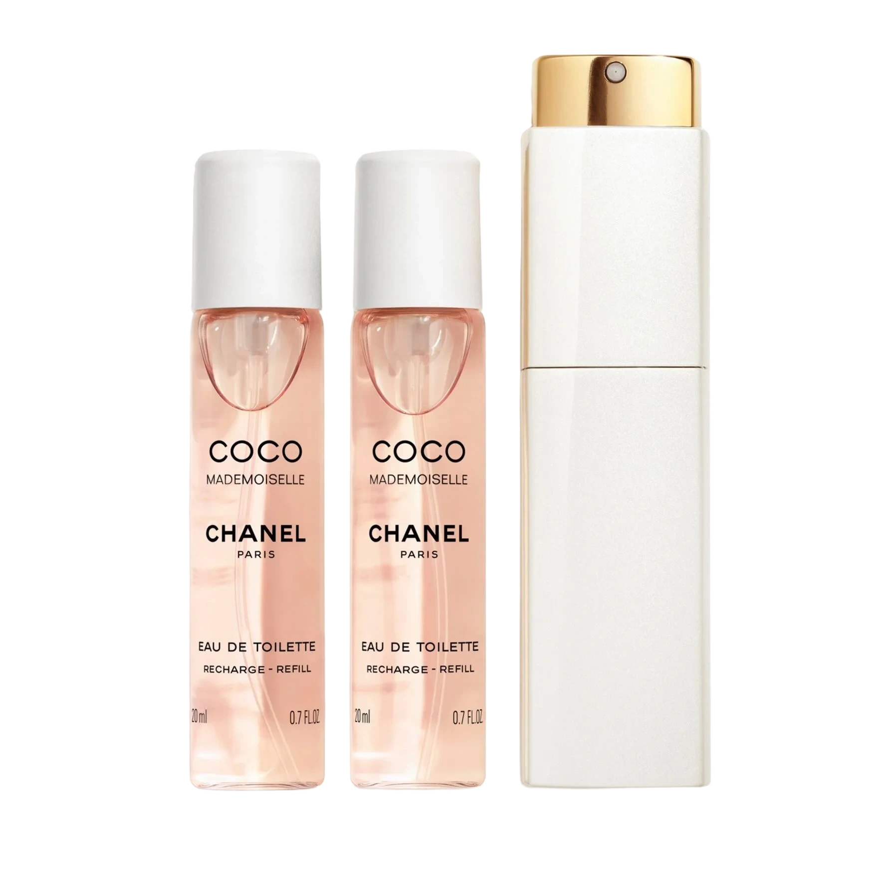 CHANEL EAU DE TOILETTE TWIST AND SPRAY 3 x 20 ml