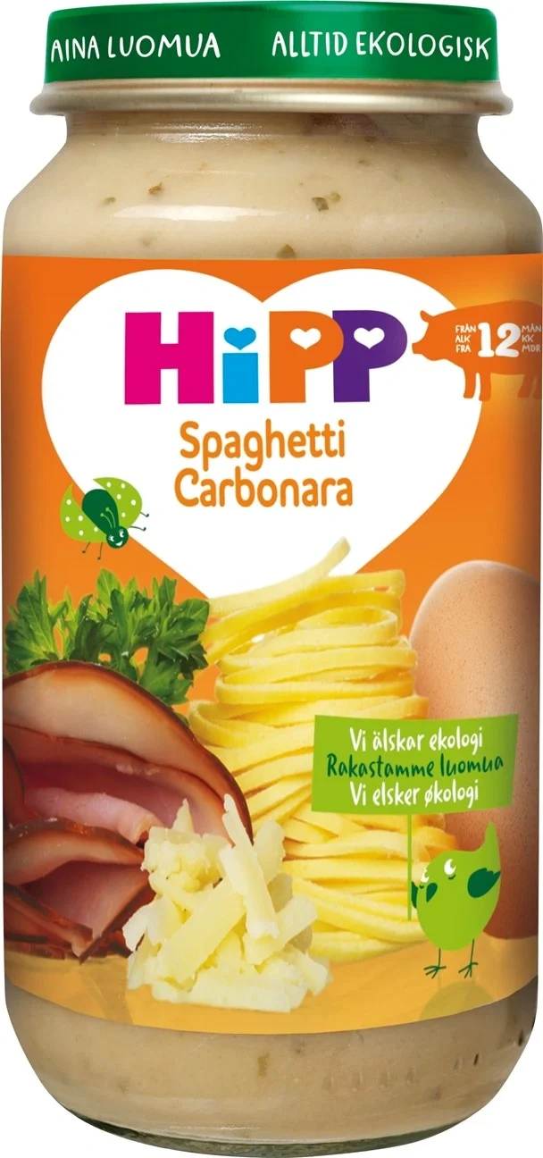 Spaghetti Carbonara 12m