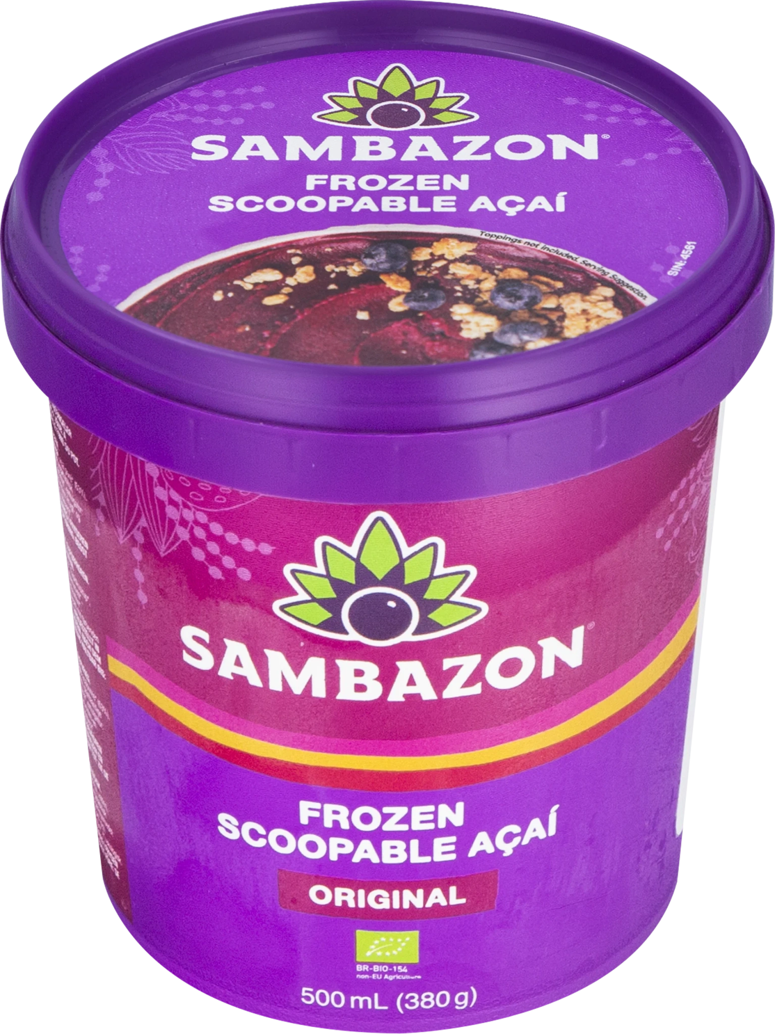 Sambazon Frozen scoopable Acai