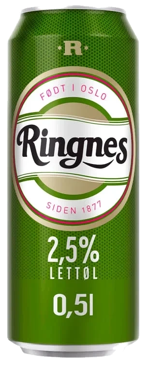 Ringnes Lettøl 0,5l boks